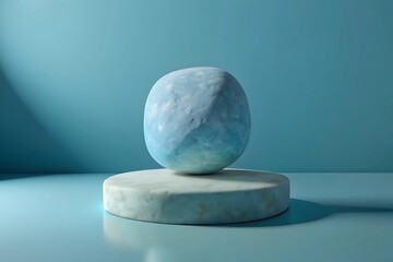 3D stone aesthetic for Art & Decor background design