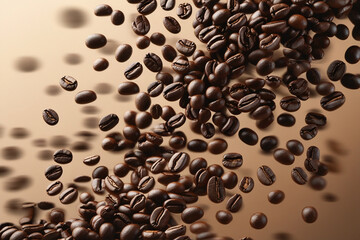 Obraz premium coffee beans background