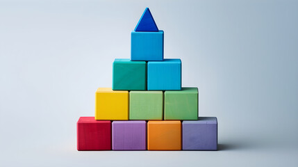 Obraz premium Visual Representation of Progression Structure in Kumon Math Program