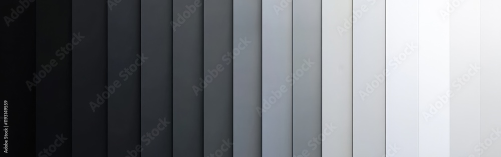 Poster gradient texture with varying shades of gray demonstrating depth and harmony