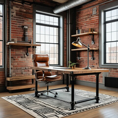 Industrial Loft Workspace
