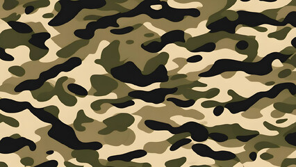 Fototapeta premium camouflage, light background, khaki color, stylish army print