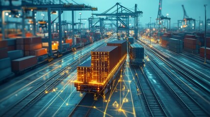 Intelligent Port Logistics Transportation