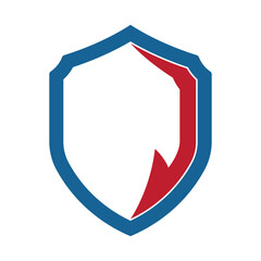 Shield logo design with Arrow combination