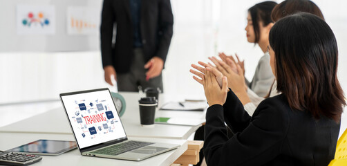 E-learning website with sofware for student to study online on the internet network snugly