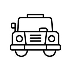 safari jeep silhouette icon, safari jeep silhouette line art - simple line art of safari jeep silhouette, perfect for safari jeep silhouette logos and icons and themed design