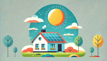 IllustrationIllustrate a peaceful forest at dawn, with soft rays of sunlight filtering through the trees, casting gentle shadows on the lush green forest floor