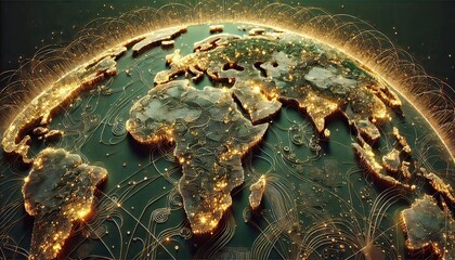 IllustrationIllustrate a peaceful forest at dawn, with soft rays of sunlight filtering through the trees, casting gentle shadows on the lush green forest floor