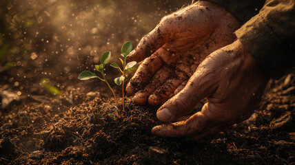 Hands of Growth – Double Exposure