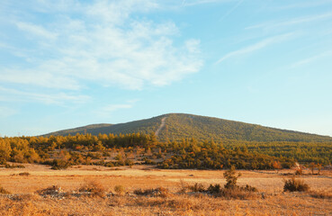 autumn in the mountains