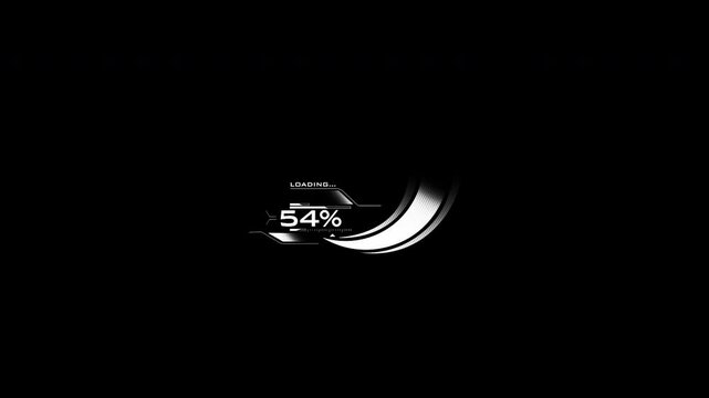 Colorful and Pastel Colored Loading Progress Bar Animation Background stock video stock video Downloading, Loading, Progress Bar, Animation - Moving Image, Retro Style 4K stock video