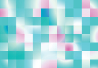 Abstract Gradient Pattern in Soft Pink and Blue Hues