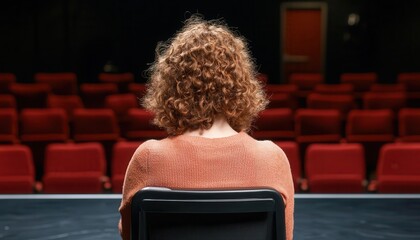 film and television concept. Interactive streaming production with audience voting on scene directions in real-time