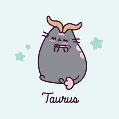 Taurus Zodiac Signs Pusheen