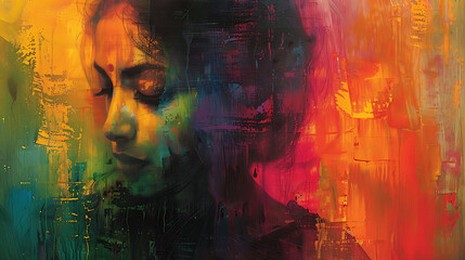 A beautiful Indian woman