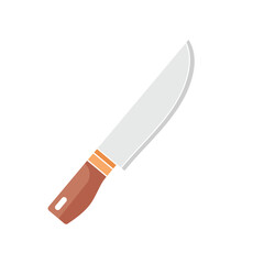 Set of kitchen knife icon collection. Knife symbol Vector Illustration.