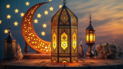 Obraz premium Vibrant Eiduladha Festival Celebration with Colorful Decorations Joyful Faces and Traditional Activities