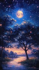 A Planet Seen from Space Comes Alive with Thick Atmosphere, Weather Systems, Oceans, Land Formations, and Two Orbiting Moons – Highly Detailed 8K Vision