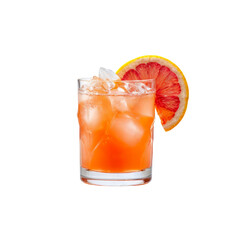 Grapefruit Cocktail: A refreshing grapefruit cocktail with a citrus twist, garnished with a fresh grapefruit slice. Perfect for a summer party or a relaxing evening drink. 