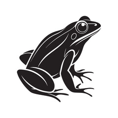 Frog silhouettes are simple, striking outlines of frogs, perfect for artwork, logos, and decorations. They symbolize nature, adaptability, and transformation.
