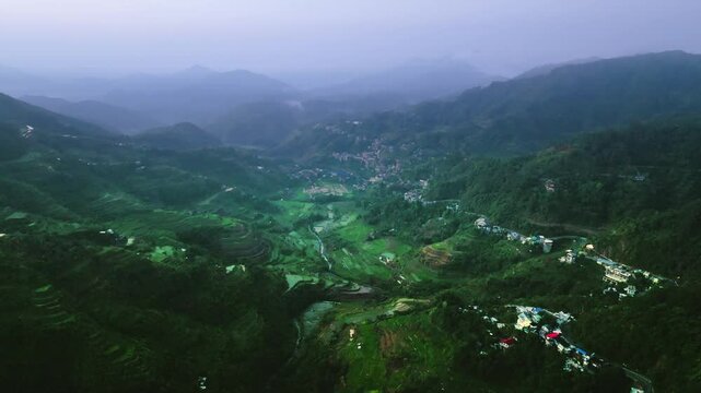 Aerial view of Banaue Rice Terraces, Ifugao, Philippines.
these ancient rice fields cascading down the mountainside, a testament to the ingenuity and perseverance of the Ifugao people
