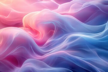 Obraz premium abstract background radiating tranquility and serenity, featuring soft pastel colors and flowing shapes that evoke a sense of calm, perfect for meditative or relaxing themes