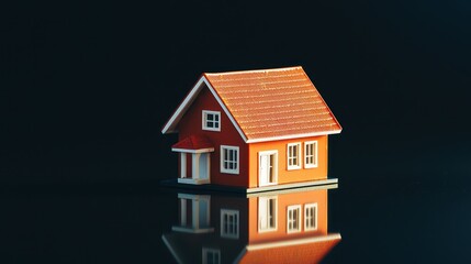 Small House on Grass