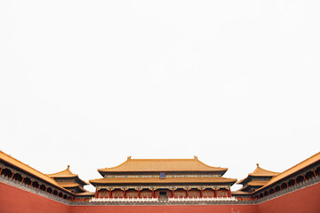 The forbidden city, world historic heritage, Beijing China.