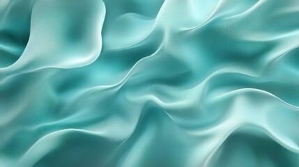 Obraz premium Aqua Teal Silk Fabric Gradient Background