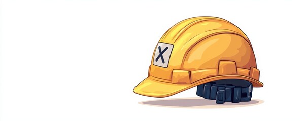 Construction logo clipart helmet and gear symbol for creative projects