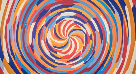 Vibrant Abstract Swirling Design for Modern Backgrounds