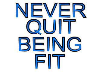 A vector illustration promoting the concept of health and fitness. 