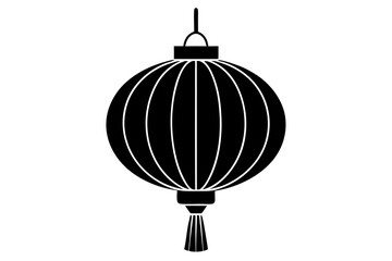 christmas lantern with snowflakes