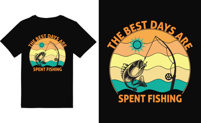 fishing t-shirt design, fishing vector design