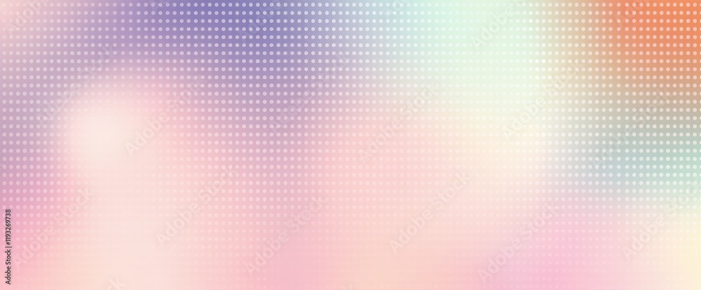Aufkleber Abstract pastel background with subtle halftone pattern presentations website design