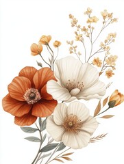 Beautiful floral arrangement with vivid colors.