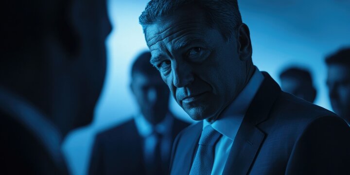 Suspenseful Boardroom Drama