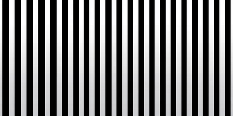 Black and white vertical stripes creating modern and stylish pattern