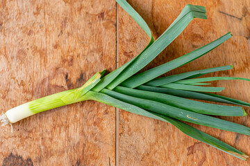 alho poró ao natural