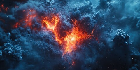 Fototapeta premium Apocalyptic Eruption