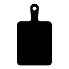 Cutting board icon. Vector image
