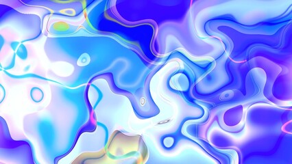 Abstract liquid wave colorful background