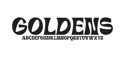 Obraz premium Golden Elegant alphabet letters font logo. Typography luxury classic lettering serif italic fonts decorative wedding vintage retro brand logos. vector illustration 