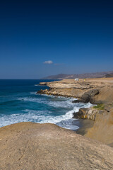 Coast in Jandia Nature Reserve, Fuerteventura