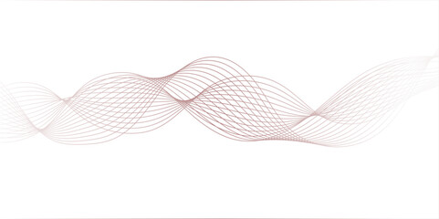 abstract wave element for design pink and white. Design template for cover, business. Abstract dynamic color lines, waves. Vector geometric backgrounds.
