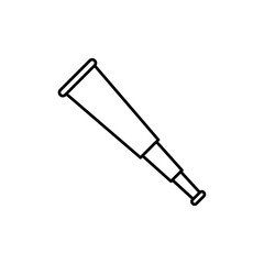 binoculars icon Flat illustration sign