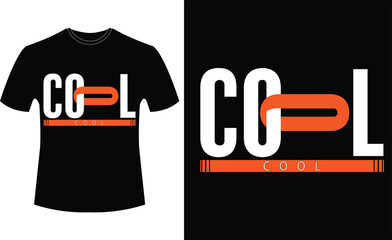 COOL-TYPOGRAPHY T-SHIRT DESIGN.