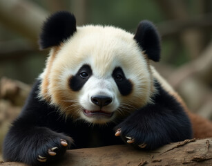 Obraz premium giant panda bear