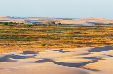 Sand dunes in Brazil