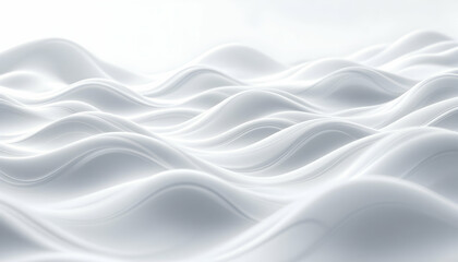 Obraz premium Abstract White Wave Background Texture Image